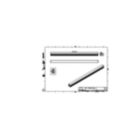 Dimension Drawing (without table) - BCS342 120LED 40K 24V OC L100