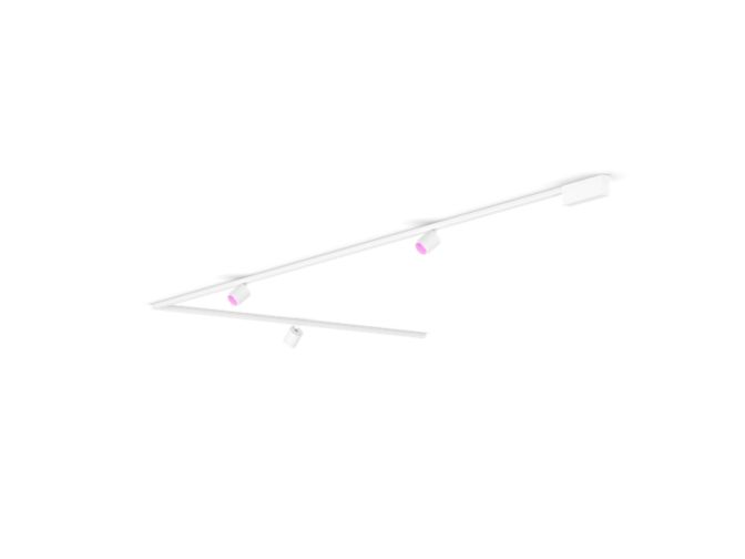 Gros plan de l'avant de Perifo kit de base pour plafond, en L (3 spots)