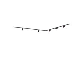 Perifo L-shaped ceiling base kit (4 spots)