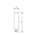  Single Contact Medium Screw T-10 Clear