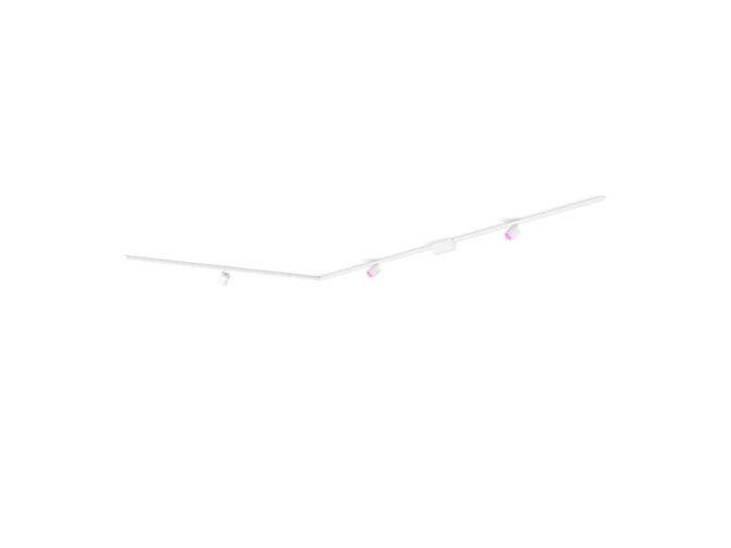 Gros plan de l'avant de Perifo kit de base pour plafond, en L (3 spots)