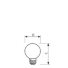  Single Contact Medium Screw G16.5 Clear