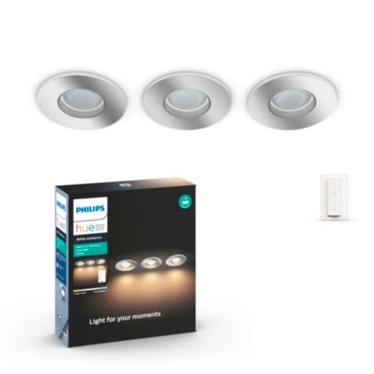 An image of product of the Hue White ambiance Wpuszczany reflektor sufitowy