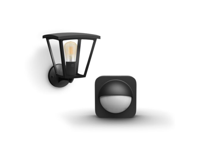 An image of product of the Inara wall lantern + outdoor sensor