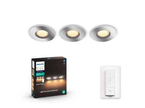 Hue white ambiance Adore Bathroom innfelt downlight