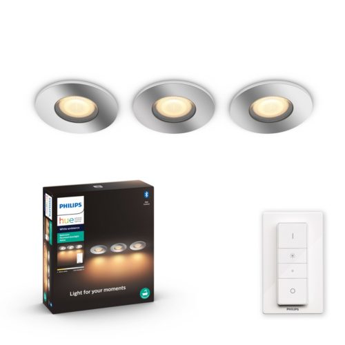 Hue white ambiance Adore Bathroom innfelt downlight