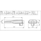 Dimension Drawing (without table) - BGP281 LED45-4S/740 I DM10 DDF2 D18 48/6