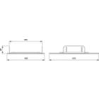 Dimension Drawing (without table) - ZBP333 CFRM L560 W410 WH