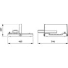  New Highbay - - - 840 neutral white - Power supply unit with DALI interface - Wide beam - Polymethyl methacrylate bowl/cover - Silver