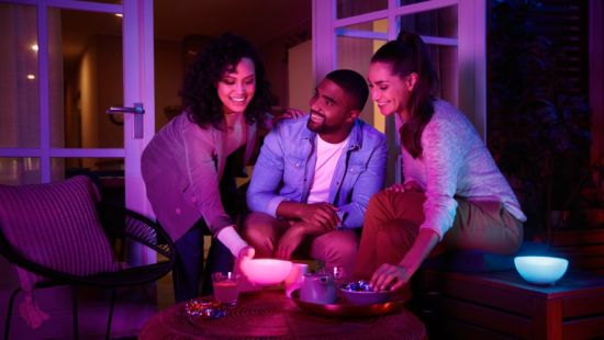 Color Ambiance Go Portable Light, Philips Hue Go Portable Dimmable Led Smart Light Table Lamp