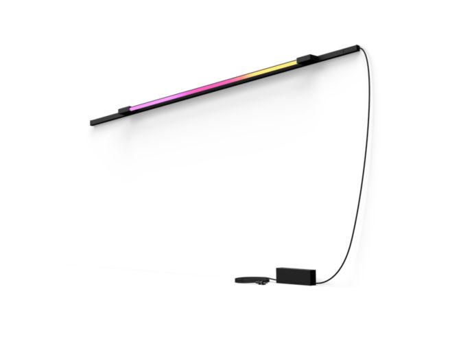 Close up of front of Perifo straight wall base kit (1 light tube large)