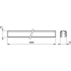 Dimension Drawing (without table) - RCS750 5C6 L4000 BK (XTSC6400-2)