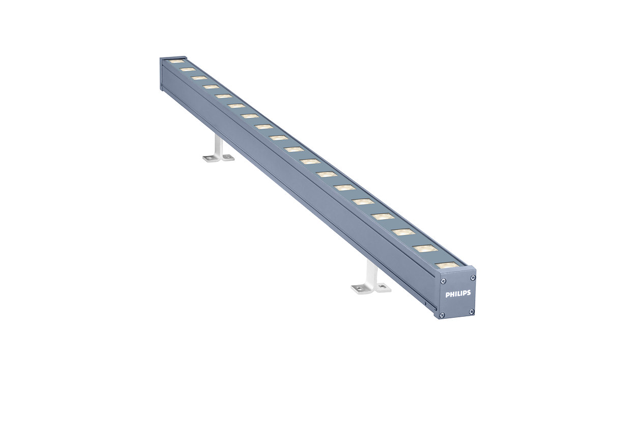 UniStrip G4 - 頂級線性 LED 表面安裝燈具，滿足外部固定、動態建築照明應用需求