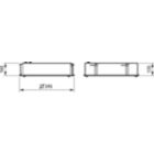 Dimension Drawing (without table) - CR250B LED55S/840 PSU W60L60 IP65