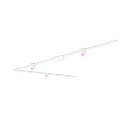 Close up of front of Perifo L-shaped ceiling base kit (3 spots)