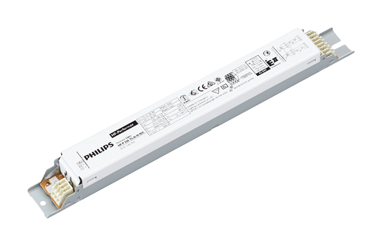 Philips HF-Performer II Warm Start Fluorescent Ballast 2x36w TL tubes PL lamps 