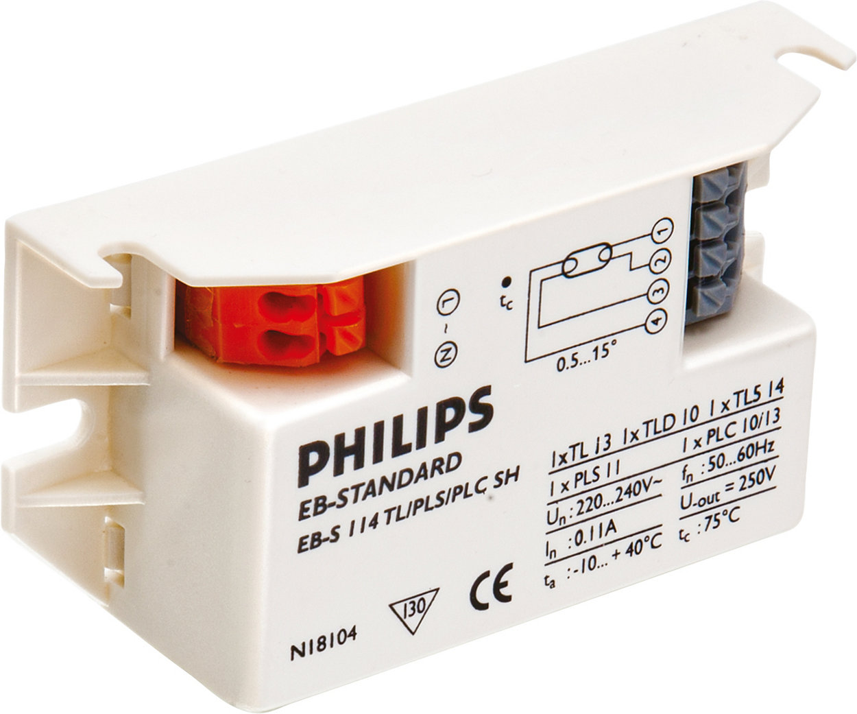 Micropower electronic ballast for TL/PL-S/-T/-C lamps