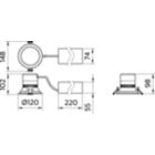 DN391B LED11 D100 ALU GC