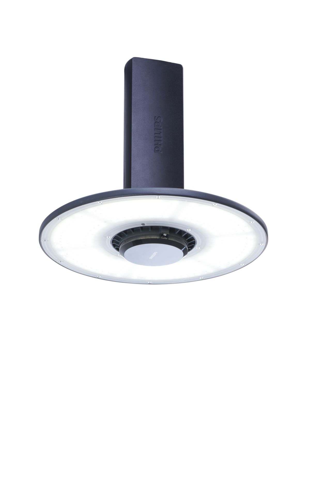 A versatile highbay LED luminaire with high efficiency and future-proof connectivity