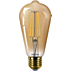 СВІТЛОДІОДНА Філаментна лампа бурштинового кольору на 50 Вт, ST64, цоколь E27
