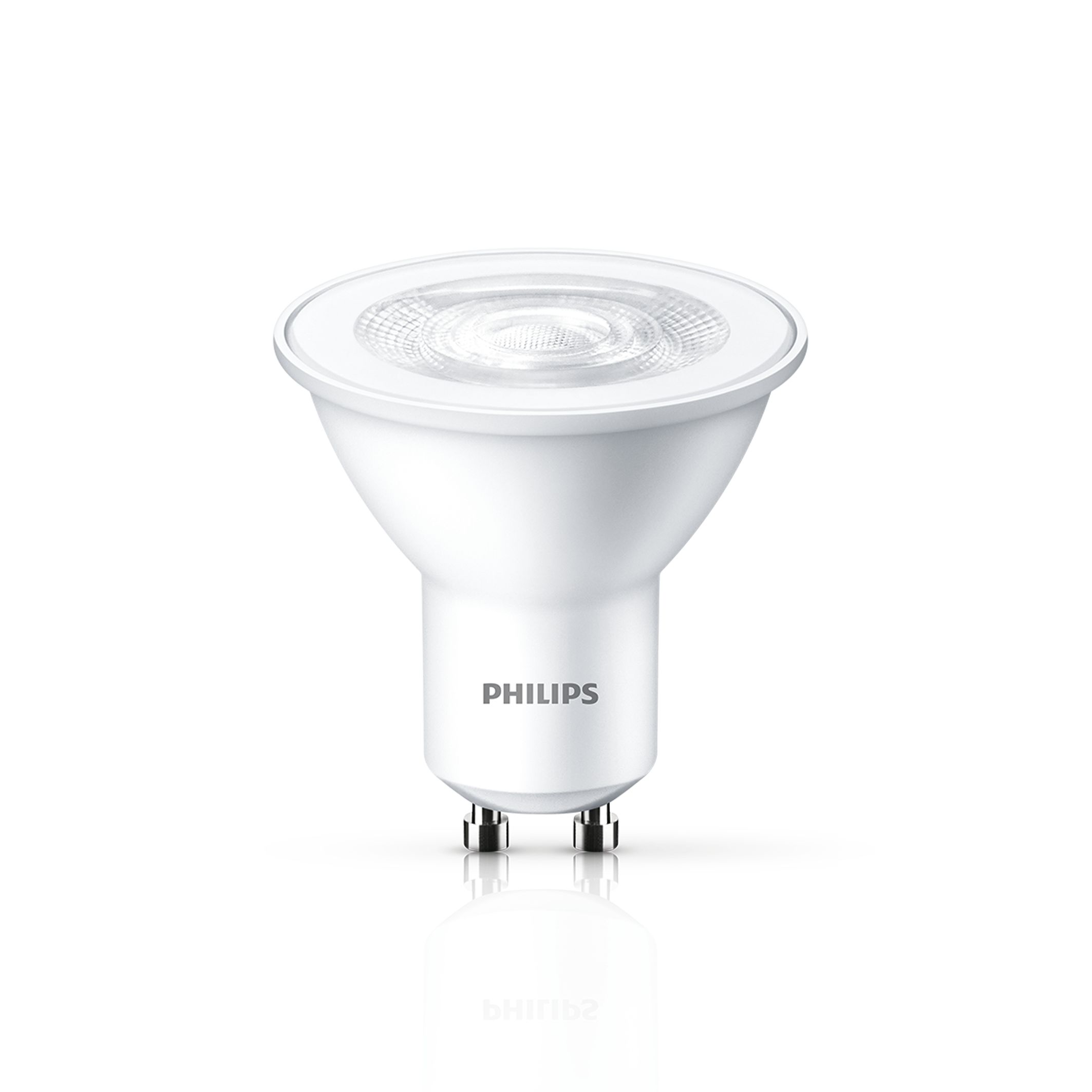 Lot de 2 Ampoule LED Philips GU10/4.6W/230V 2700K