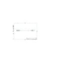 Dimension Drawing (without table) - ZXP399 Jump 2P DC cable 2m (10 pcs)