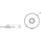 Dimension Drawing (without table) - BY121P G4 LED200S/865 PSU WB