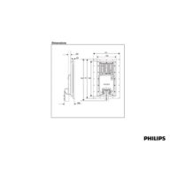 Dimension Drawing (without table) - BRP710 LED60 NW MR HY FDIM20 SOLAR
