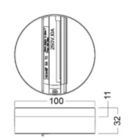 Dimension Drawing (without table) - ZRS750 3C BA WH (GA70-3)