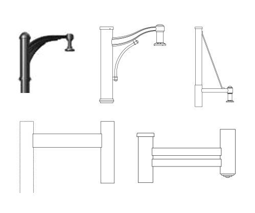 Short Reach Brackets