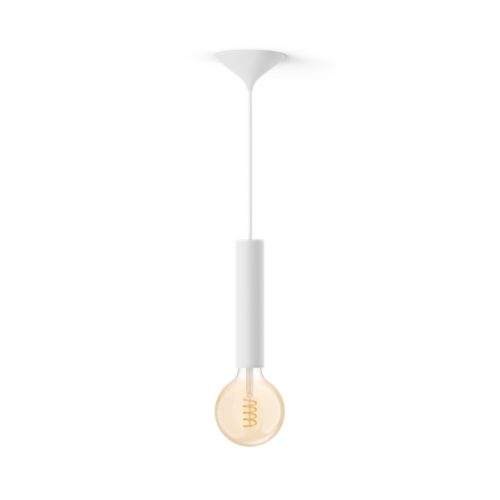 Set: Weisse Kordel Large + White Ambiance Filament G125 Globe