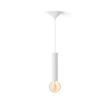 German:An image of product of the Set: Weisse Kordel Large + White Ambiance Filament G93 Globe