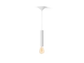 Set: Weisse Kordel Large + White Ambiance Filament ST72 Edison