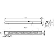 Dimension Drawing (without table) - RC455X 28S/TWBU MCB-M U4 W3 L1722W100B30
