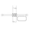 2 Piece Ladder Rest and Sign (033)
