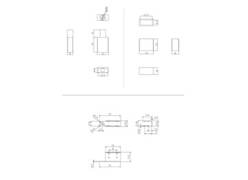 Dimension Drawing (without table) - AC360Z accessory kit 0410 S