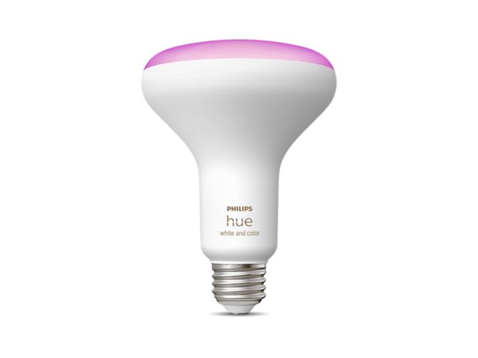 Close up of front of BR30 - E26 smart bulb