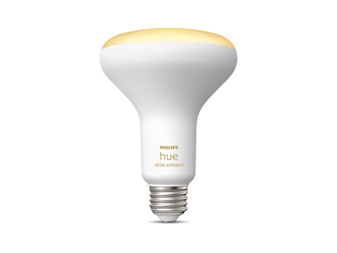 Close up of front of BR30 - E26 smart bulb