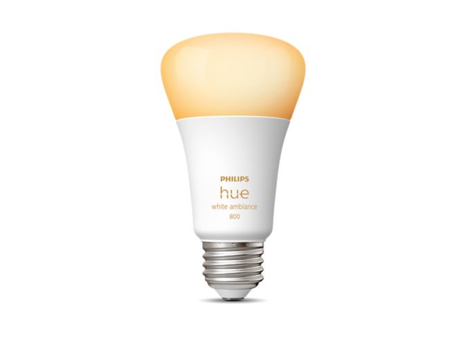 Close up of front of A19 - E26 smart bulb - 60 W