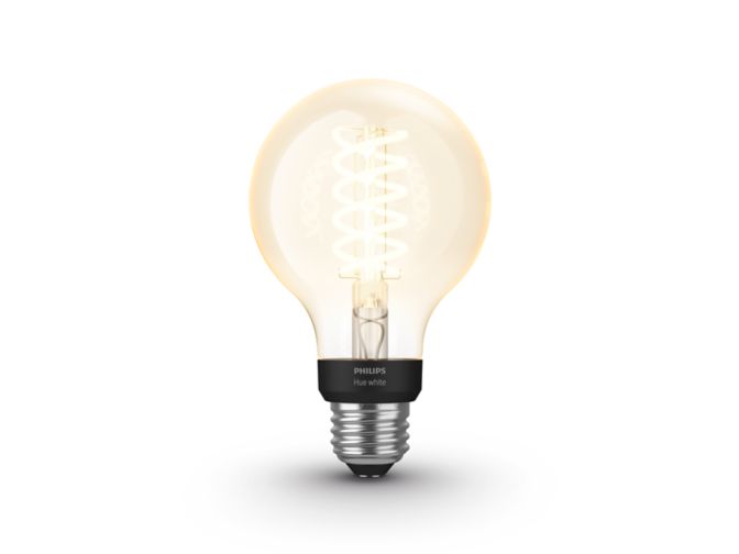 Gros plan de l’avant de Ampoule intelligente globe G25-E26