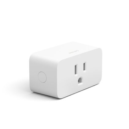 Close up of front of Smart plug
