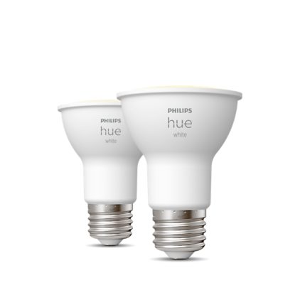 Close up of front of PAR20 - E26 smart bulb - (2-pack)