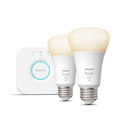 An image of product of the Hue White Starter kit: 2 E26 smart bulbs (75 W)