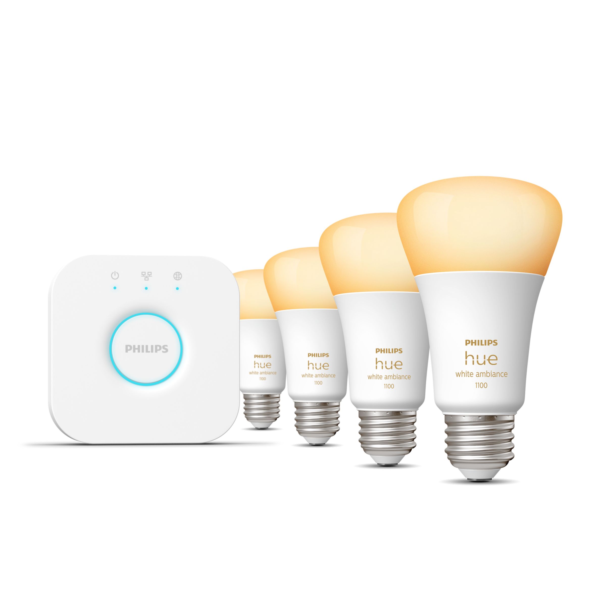 Buy Philips Hue Starter Kit White Ambiance (dimmer incl.) White