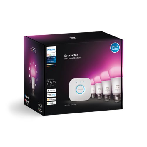 Starter kit: 4 E26 smart bulbs (75 W) Starter kit: 4 E26 smart bulbs (75 W)