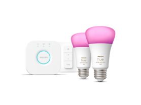 Hue Starter Kit: 4-pack LED Bulbs + Hue Bridge | Philips Hue