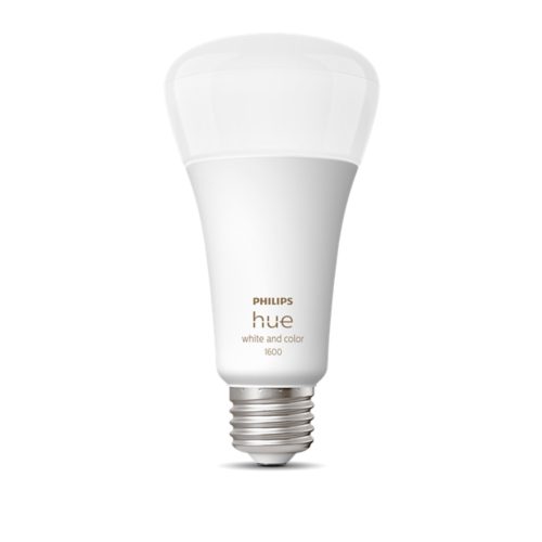 Hue A21 E26 LED Bulb 100W - White and Colour Ambiance | Philips