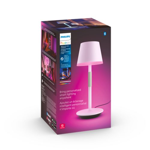 【2024年製 新品】 Go Hue Portable Ambiance Colour and White - White Lamp Table 蛍光灯・電球