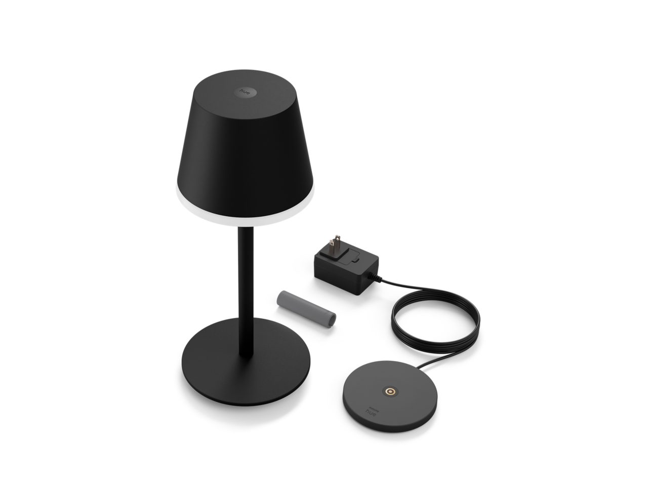 Hue Go Portable Table Lamp Black - White and Colour Ambiance