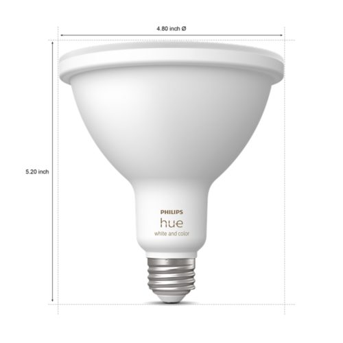 Hue 2-pack PAR38 E26 LED Bulbs White and Colour Ambiance | Philips Hue Hue 2-pack PAR38 E26 LED Bulbs White and Colour Ambiance | Philips Hue